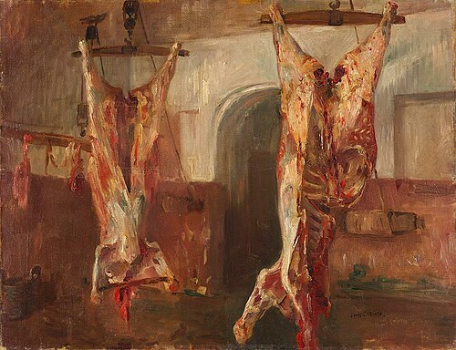 Geschlachtete Kälber, 1896, Lovis Corinth