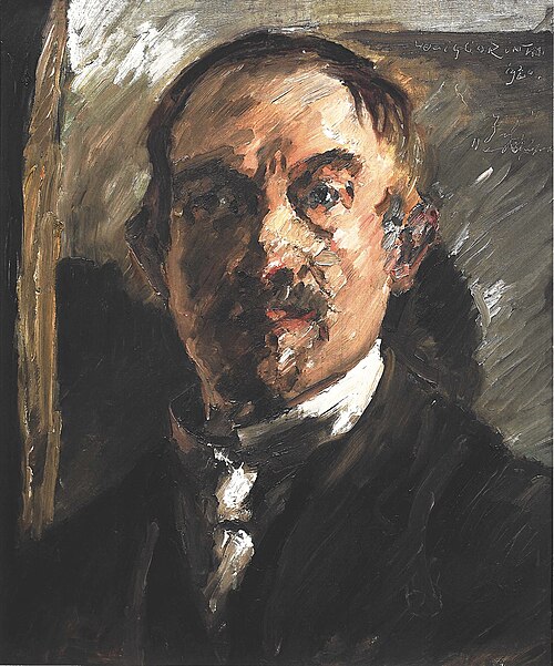 Selbstporträt, 1920, Lovis Corinth