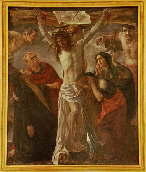 Crucifixion, 1897, Lovis Corinth