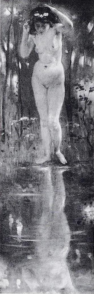Mädchen am Wasserspiegel, 1897, Lovis Corinth