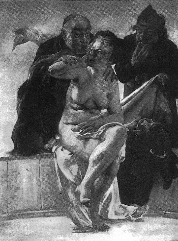 Susanna und die beiden Alten, 1897, Lovis Corinth