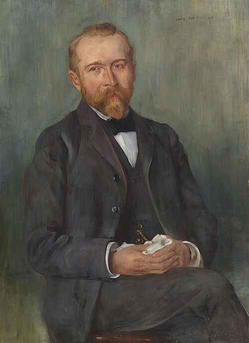 Porträt des Direktors Schellinsky, 1898, Lovis Corinth