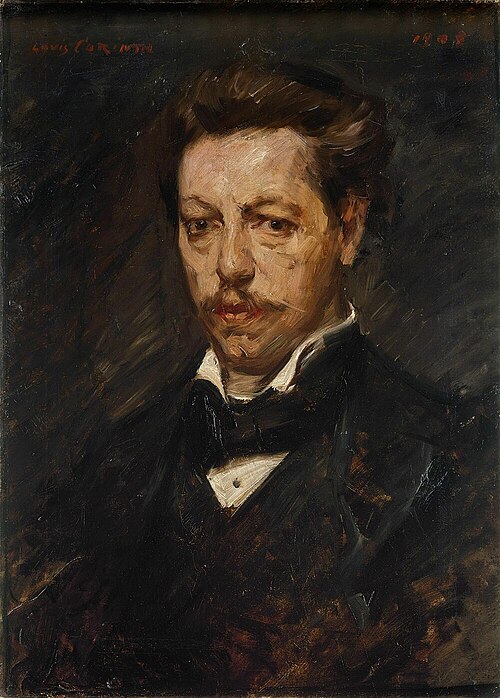 Porträt des Pianisten Conrad Ansorge, 1903, Lovis Corinth