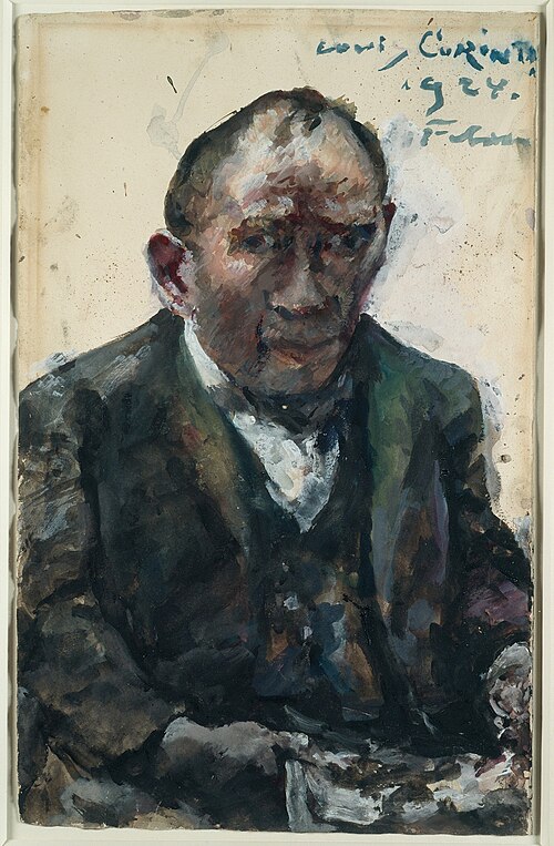 Selbstbildnis, 1924, Lovis Corinth