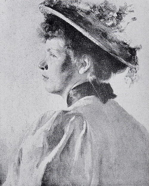 Porträt Fräulein Heck, 1898, Lovis Corinth