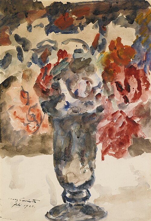 Flowers in a Vase, 1923, Lovis Corinth