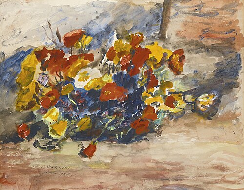 Flowers, 1923, Lovis Corinth
