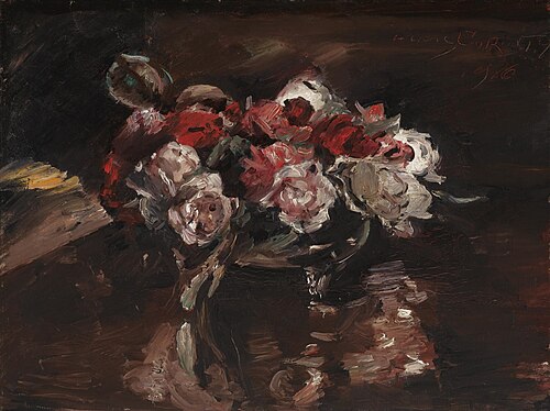 Still Life with Roses, 1916, Lovis Corinth