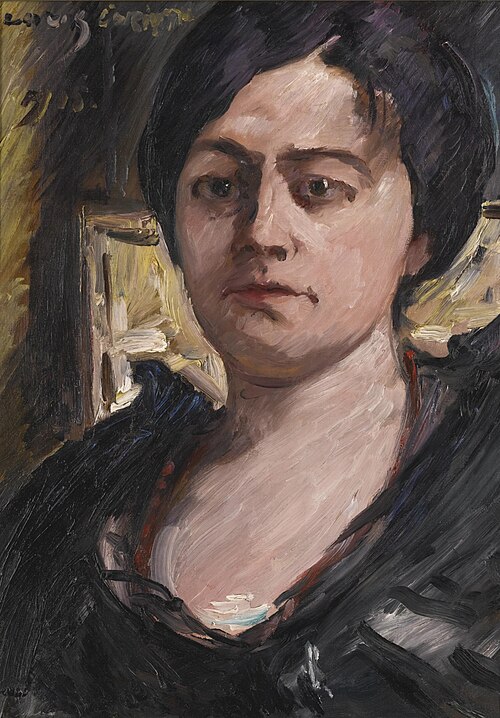 Portrait of Charlotte Corinth, 1915, Lovis Corinth