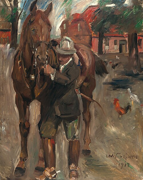 Horseman, 1913, Lovis Corinth