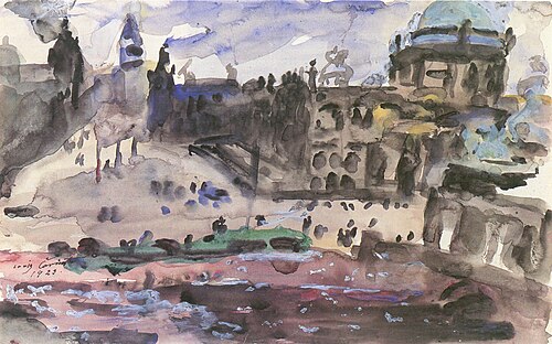 Schlossfreiheit, 1923, Lovis Corinth