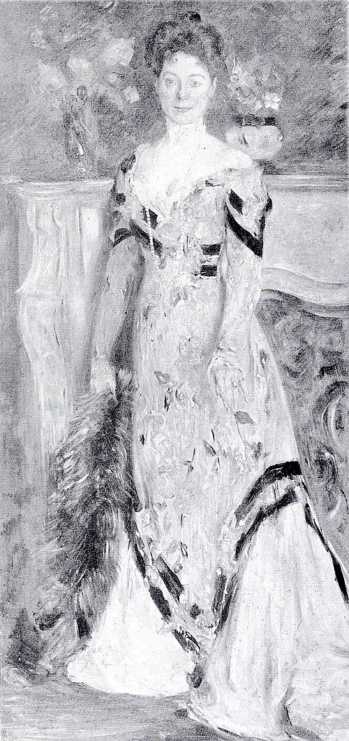 Porträt Frau Bianca Israel, 1899, Lovis Corinth