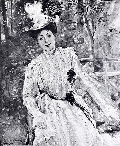 Porträt Frau Bianca Israel, 1900, Lovis Corinth