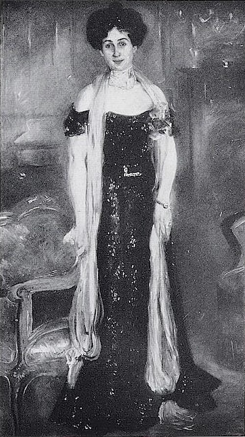 Porträt Frau E. Simon, 1900, Lovis Corinth
