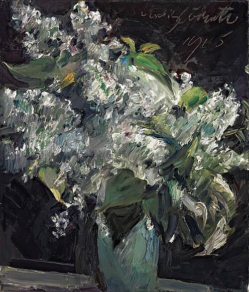Flieder in Vase, 1915, Lovis Corinth