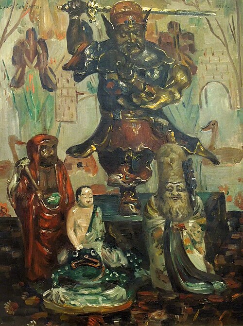 Stillleben mit Götzen, 1910, Lovis Corinth