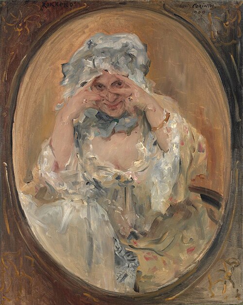 Rokoko, 1909, Lovis Corinth