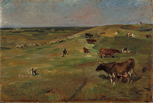 Kuhweide, 1903, Lovis Corinth