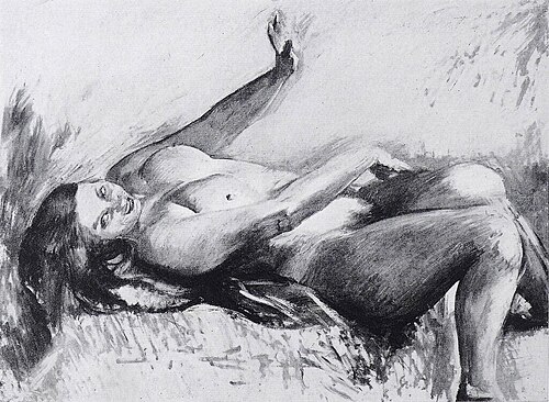Potiphars Weib, 1914, Lovis Corinth