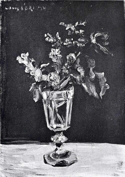 Blumen im Glas, 1901, Lovis Corinth