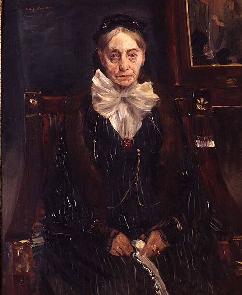 Bildnis der Schwiegermutter von Frau Schreiber, 1902, Lovis Corinth