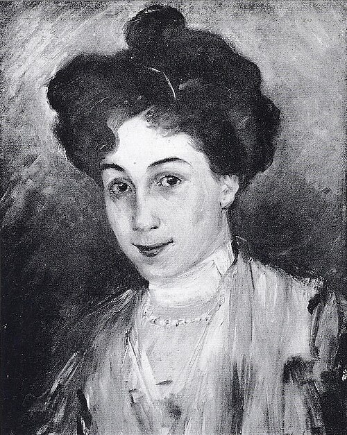 Porträt Frau Simon, 1901, Lovis Corinth