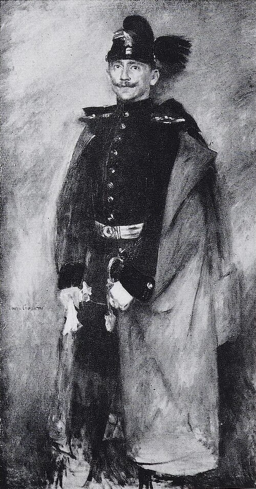 Porträt des Malers Paul Bach, 1901, Lovis Corinth