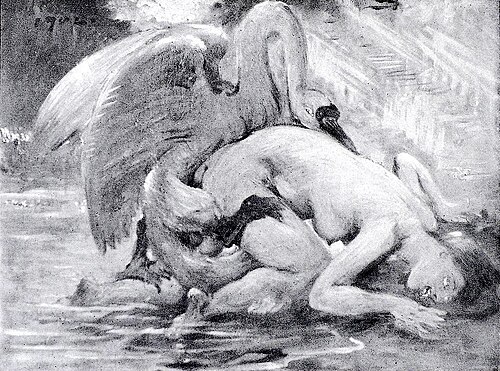 Leda mit dem Schwan, 1902, Lovis Corinth