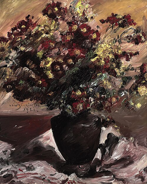 Gelbe und rote Astern, 1920, Lovis Corinth