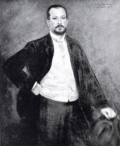 Porträt Georg Bondi, 1902, Lovis Corinth