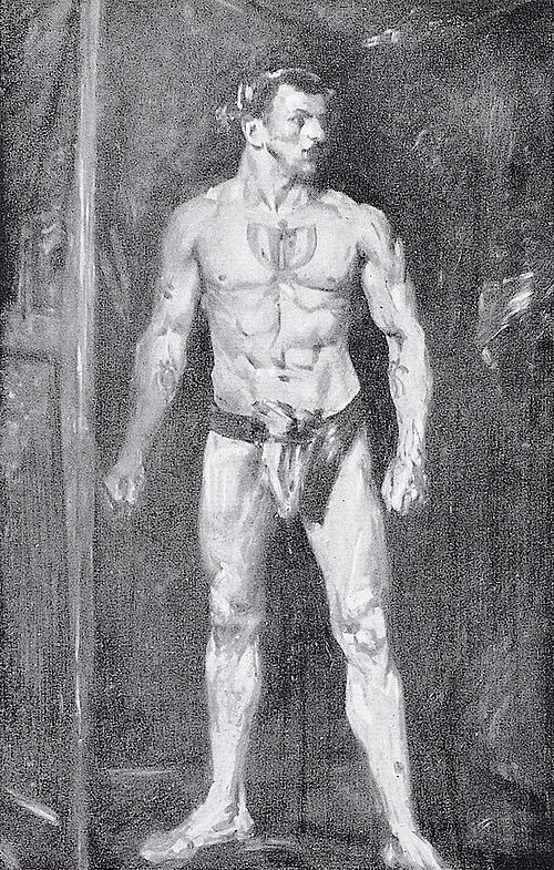 Der Athlet, 1903, Lovis Corinth