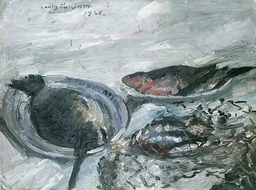 Fischstilleben, 1925, Lovis Corinth