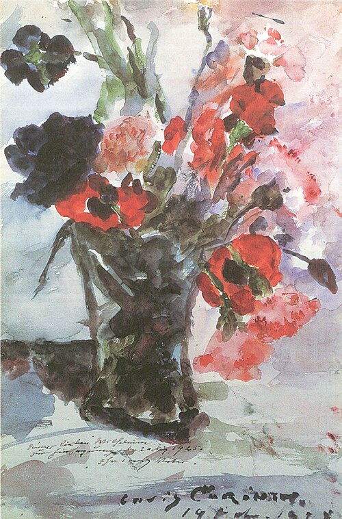 Konfirmationsblumen, 1925, Lovis Corinth