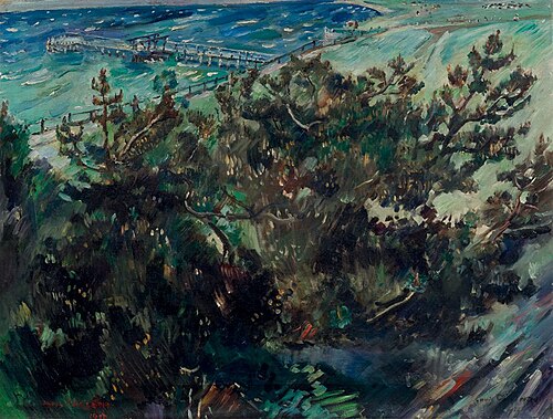 Küste bei Nienhagen, 1917, Lovis Corinth