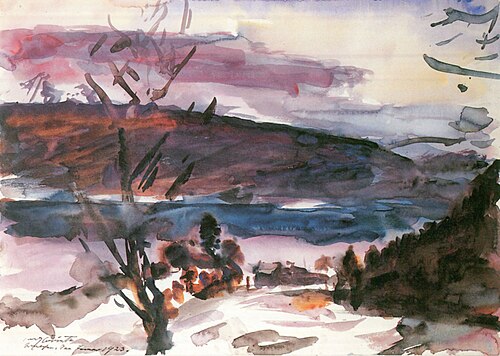 Walchenberg, 1923, Lovis Corinth