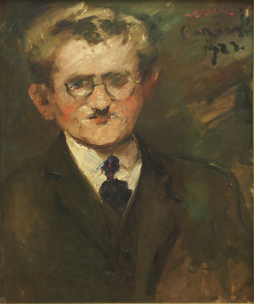 Porträt des Malers Hans Ohmert, 1923, Lovis Corinth