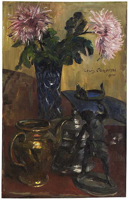 Stillleben Metall, 1910, Lovis Corinth