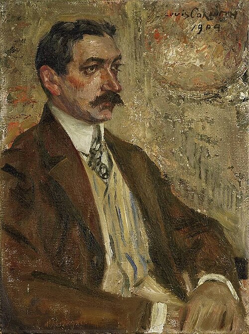 Portrait Dr. Ludwig Kraft, 1909, Lovis Corinth