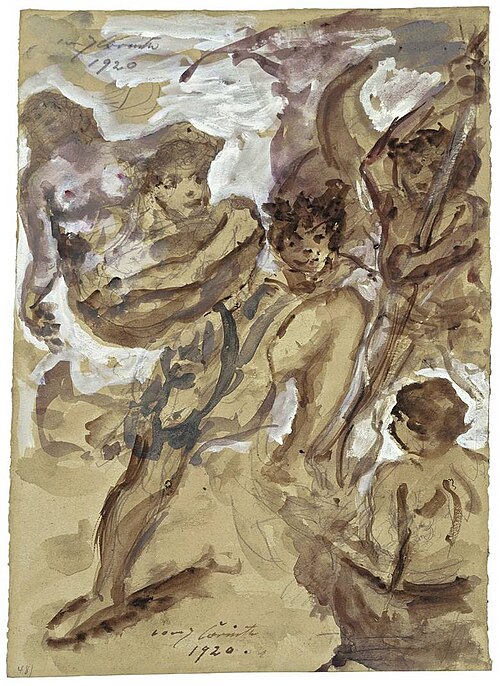 Raub der Helena, 1920, Lovis Corinth