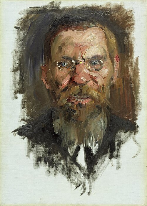 Studie zum Bildnis des Historikers Eduard Meyer, 1911, Lovis Corinth