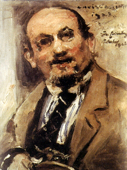 Porträt Walther Silberstein, 1923, Lovis Corinth