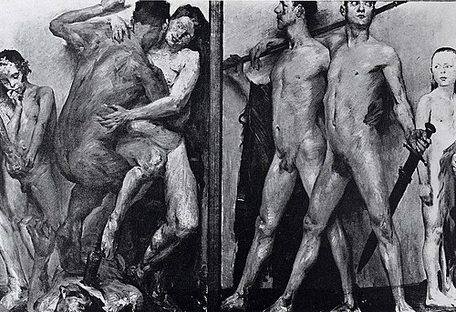 Die Lebensalter (Teil I/II), 1904, Lovis Corinth