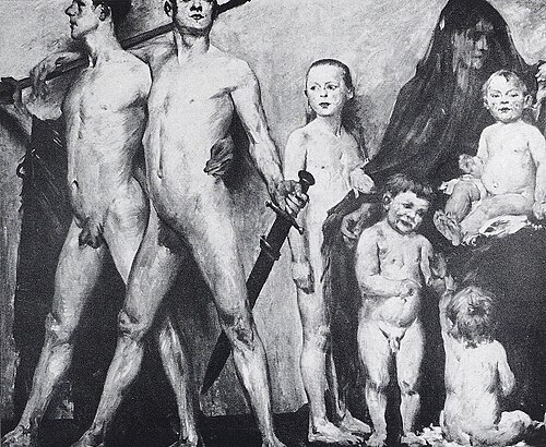 Die Lebensalter (Teil II), 1904, Lovis Corinth