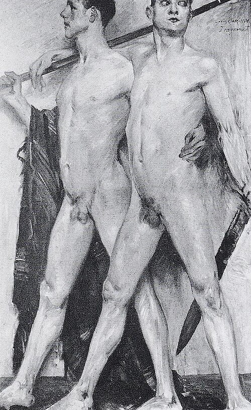 Schreitende Jünglinge, 1904, Lovis Corinth