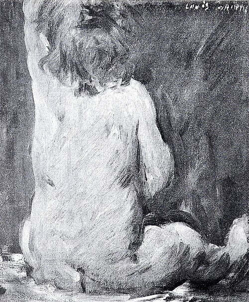 Putte (aus "Die Lebensalter"), 1904, Lovis Corinth