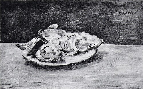 Austernstilleben, 1904, Lovis Corinth