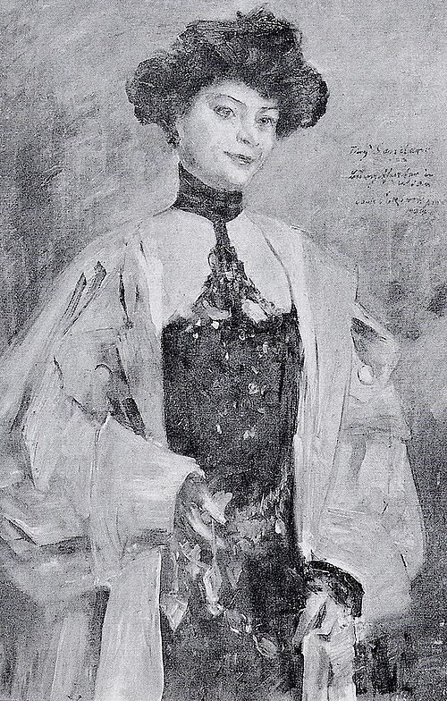 Porträt Tiny Senders, 1904, Lovis Corinth