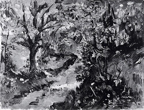 Waldweg, 1904, Lovis Corinth