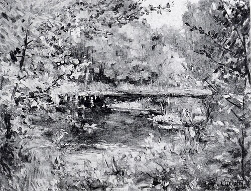 Teich im Walde, 1904, Lovis Corinth