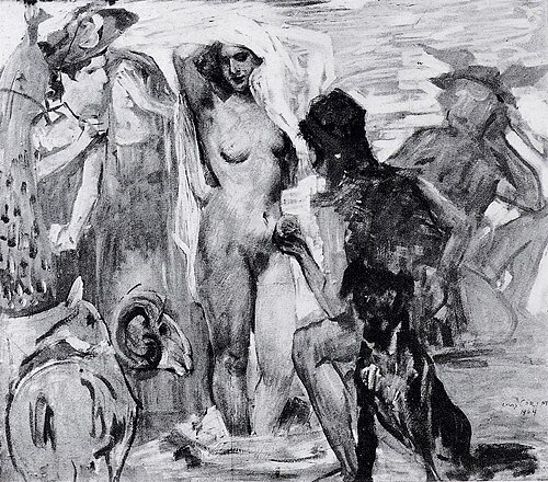Urteil des Paris (Kleine Fassung), 1904, Lovis Corinth